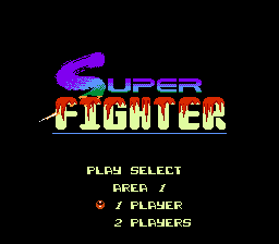 Super Fighter (Contra 2 hack) Title Screen